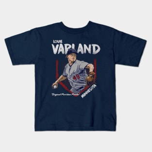 Louie Varland Minnesota Base Kids T-Shirt